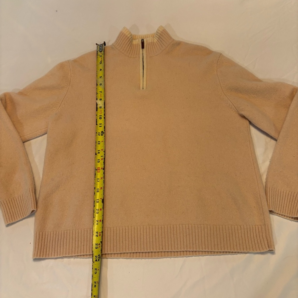Daniel Cremieux Classic Cream Wool Sweater